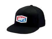 100% Icon Hat Black Lg xl 20014 001 18