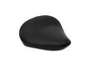 V twin Manufacturing Black Smooth Solo Seat Large 47 0055