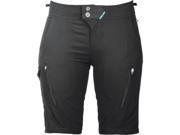 Fly Racing Lilly Ladies Short Black turquoise Sm 357 0269s