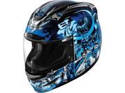Icon Helmet Am Shadow W Blue Xs 01017752