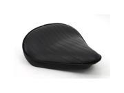 V twin Manufacturing Black Tuck And Roll Solo Seat Large 47 0057