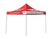 Fly Racing Aluminum Canopy 10 X10 red Can10x10a Red