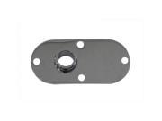 V twin Manufacturing Oval Inspection Cover Chrome 42 0739