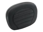 Mustang Ribbed One piece Seat Pad Sissy Bar Tk And Rl 12