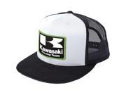 Factory Effex Snapback Hats Kawasaki Racing Blk wht 18 86100