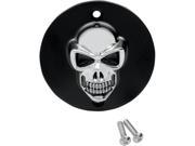 Drag Specialties 3 d Skull Points Covers Pts Skl Xl Blk chr 09401088