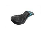 V twin Manufacturing Gunfighter Aqua Flame Style Seat 47 0580