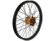 Talon Engineering Wheel 2.15x19 Gold Hub Black Rim 56 3170gb