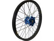Talon Engineering Wheel 1.60x21 Dk.blu Hub Black Rim 56 3104db