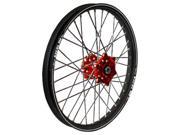 Talon Engineering Wheel 2.15x19 Red Hub Black Rim 56 3157rb