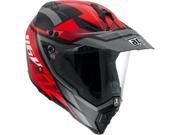 Agv Ax 8 Dual Sport Evo Helmet Ax8ds Kar Bk rd 3x 7611o2d000812