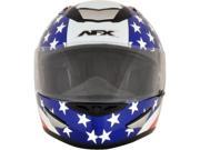 AFX FX 95 Flag Full Face Helmet White MD