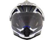 AFX FX 39DS Dual Sport Veleta Full Face Helmet Blue SM