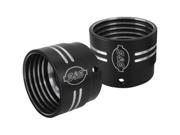 S s Cycle Cap End 2.5 blk Pwr Band 550 0587