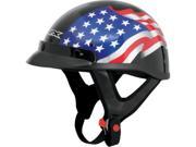 Afx Fx 70 Beanie Helmet Fx70 Flag Large 0103 0826