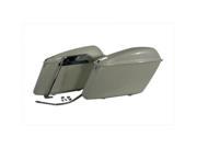 V twin Manufacturing Replica Saddlebag Set White 49 2668