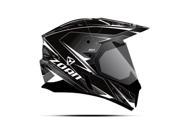 Zoan Helmets Synchrony Dual Sport Hetlmet T White Sm 521 404