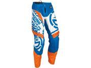 Moose Racing Qualifier Pants Blue orange Pant S7 Qualfier Bl or 54