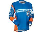 Moose Racing Qualifier Jersey Blue orange Jrsy S7 Qualfier Bl or Md