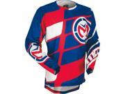 Moose Racing M1 Jersey Red white blue Jrsy S7 Yt M1 Rd bl Lg