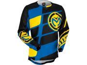 Moose Racing M1 Jersey Blue yellow black Jrsy S7 Yt M1 Bl yl Md