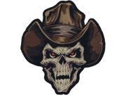 Lethal Threat Patch Cowboy Skull Lg Lt30173