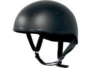 Afx Fx 200 Slick Beanie style Half Helmet Fx200 Fbk Xx 0103 0927