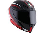 Agv Helmet Corsa 7 Blk red 2x 6121o2hy00111