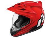 Icon Helmet Var D stack Red Sm 010110018