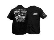 Lethal Threat Shirt Kustom Mc Blk Md Fe50163m