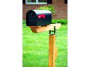 Postal Pivot Plow Resistant Mailbox Post Hardware Kit