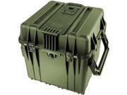Pelican 0340 Cube Case with Foam Olive Drab Green