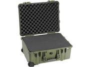 Pelican 1560 Case with Foam Olive Drab