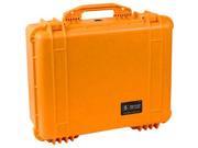 Pelican 1554 Waterproof 1550 Case with Dividers Orange