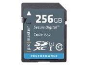 Promaster 256GB SDXC Memory Card Performance