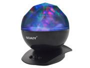 Color Changing LED Night Light Lamp Aurora Star Borealis Projector for Children and Adults Black