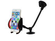 Ipow Smartphone Car Mount Long Arm 13 Inches Holder Cradle With A Quick Release Button For iPhone 6 6 6S 6S Plus 5S 5 iPod Touch Samsung Galaxy S5 S4 3 Note 2