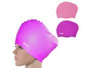 Premium Waterproof Haircare Silicone Swim Cap Soft Bathing Hat to Keep Hair Healthy with Greater Durability Highly Elastic Large Stretch Eco friendly Best for L