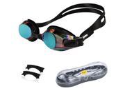 Swim Swimming Goggles Anti fog Mirrored with Uv Protection Plating Glasses Premium Goggles