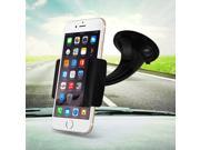 Ipow Car Mount Universal 360°Rotation Windshield Dashboard Suction Cup Car Mount Holder Cradle for iPhone 6 Plus 6S 6S Plus 5S Samsung Galaxy S6 Edge S5 S4 Note