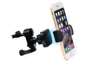 Smartphone Air Vent Strong Magnet Car Mount Holder Cradle With Take On Off Magnetic Clamp For iPhone Or Samsung Galaxy Which Width Between 2.0 3.4 Inches Black