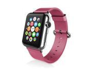 iPM Genuine Leather Replacement Band For Apple Watch 42mm Red