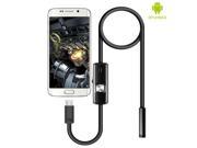 ZCF 7mm 5M Endoscope Tube for Android Smartphones with OTG and UVC Function Black Micro USB PC USB adapter