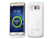 Quantum Energy Power Bank Battery Charger Kickstand Case 5200mAh for Samsung Galaxy S7 Edge - White