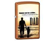 Zippo Classic Anyone Can Be a Father Lighter 28373