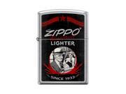 Zippo Since 1932 Street Chrome Windproof Pocket Lighter NEW