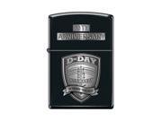 Zippo 70th D DAY Black Matte Windproof Pocket Lighter