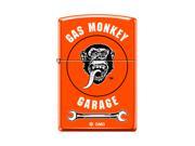 Zippo Gas Monkey Wrench Neon Orange Windproof Pocket Lighter