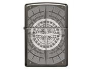 Zippo Choice Compass Black Ice Laser Engrave Auto Engrave Windproof Pocket Lighter 29232