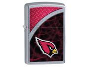 Zippo NFL Arizona Cardinals Street Chrome Windproof Pocket Lighter 29350